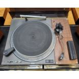 A Technics SL-110 direct drive player system with SME Series III tone arm