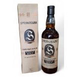 Springbank, 21 years old Campbeltown Single Malt, Scotch Whisky, 46% volume, 70cl., boxed