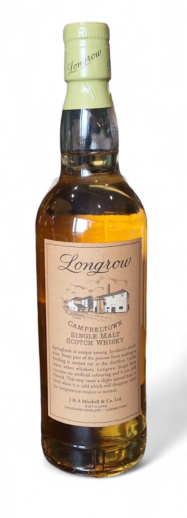 Longrow 1991 Aged 10 Years Single Malt Scotch Whisky, 46% vol, 70cl, - Image 2 of 2