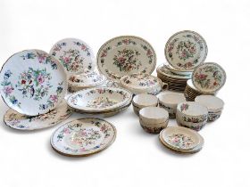 Two  Aynsley Pembroke pattern tureens and covers; a similar meat plate, ten Variete pattern