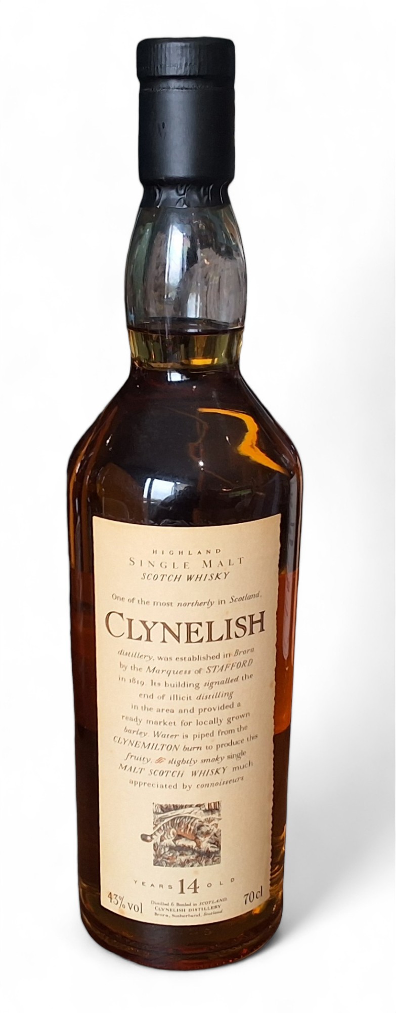 Clynelish 14 Year Old Highland Single Malt Whisky, 43% vol, 70cl