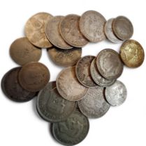 Coins - Florins, 1921 (2)1922 (2);  1936 (2);  Half Crown 1923, 1927, 1937, 1945;  six Shillings,