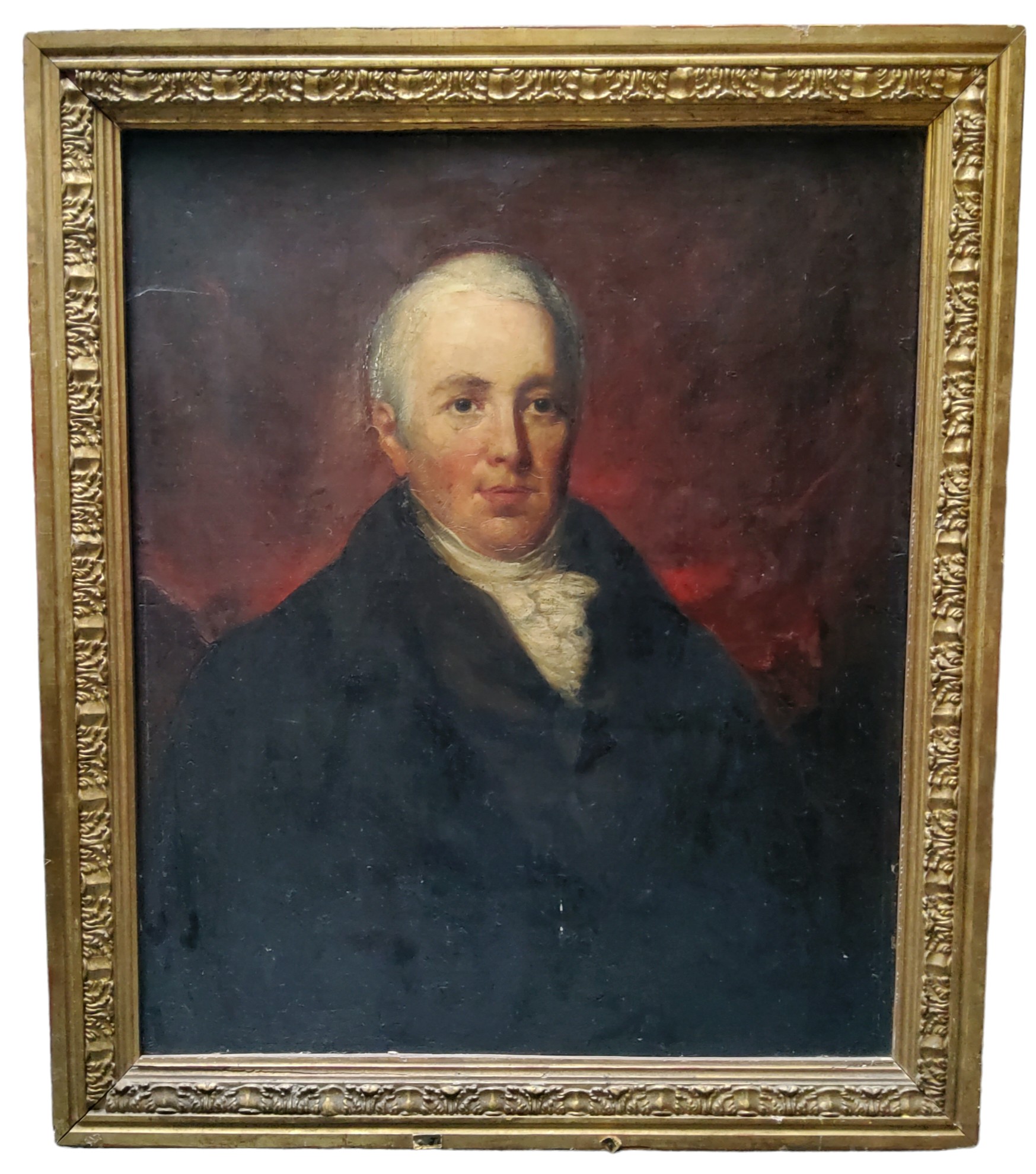 English School, early 19th century, Portrait of James Logsdon of Little Longstone (1745 - 1821), oil