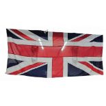 A 20th century Union Jack flag, 130cm x 270cm