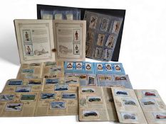 Cigarette Cards - mostly military related including John Player Military Uniforms the British Empire