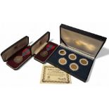 An Elisabeth II Imperial Service Medal, original Royal Mint presentation box;  another; a 'The