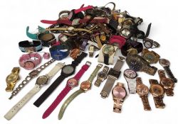 Watches - over a hundred gentlemen and lady's fashion watches including DKNY, ICE, Disney, Casio,