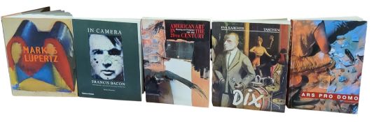 Art Reference Books - Markus Lüpertz, Francis Bacon, Otto Dix, American Art in the 20th century,