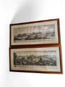 Samuel and Nathaniel Buck, after, The South-West Prospect of the City of Durham and South-West