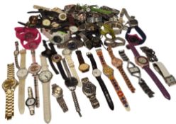 Watches - over seventy gentleman and lady's fashion watches including Pulsar, Sekonda, Seksy, Miss