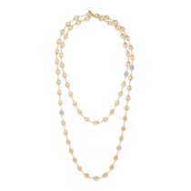 MARCO BICEGO, A DIAMOND SIVIGLIA NECKLACE in 18ct yellow gold, comprising a trace chain set with ...