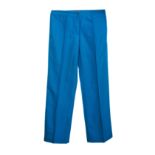 MISSONI ELECTRIC BLUE TROUSERS Condition grade B. Size Italian 44. 80cm waist, 105cm length. ...