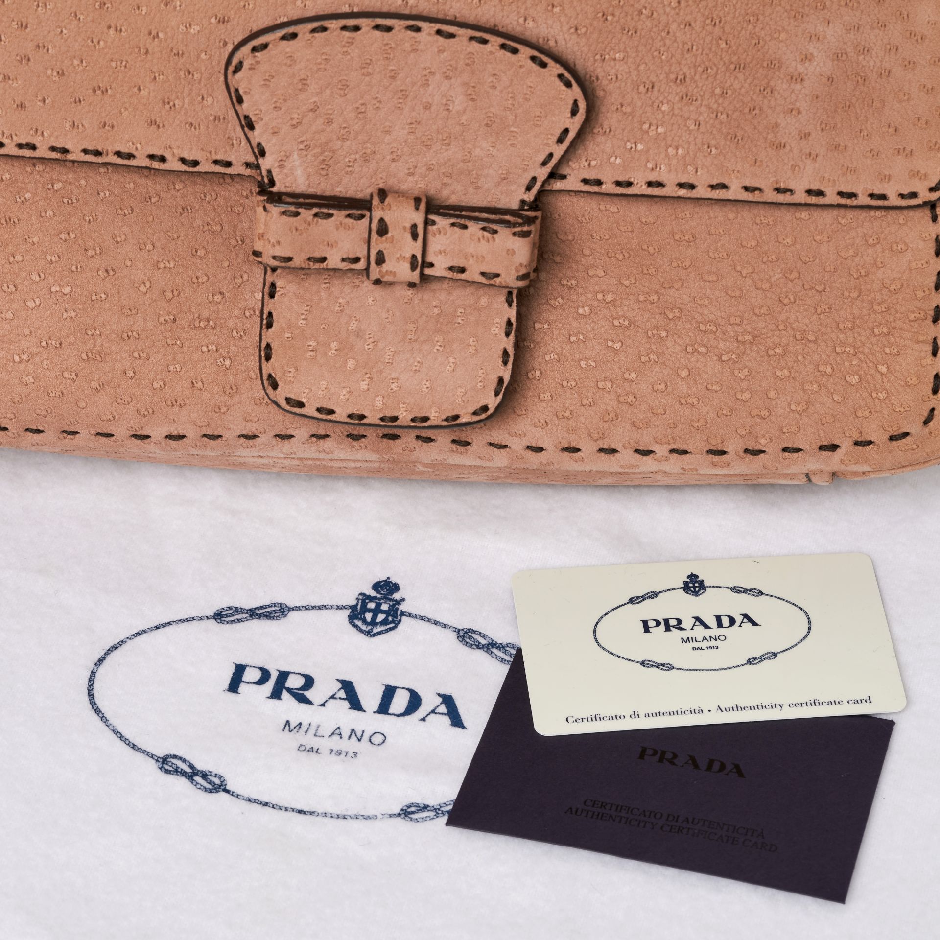 PRADA VINTAGE ST PECARY MINI SHOULDER BAG Condition grade A-. 27cm long, 15cm high. Adjustable sh... - Bild 3 aus 4