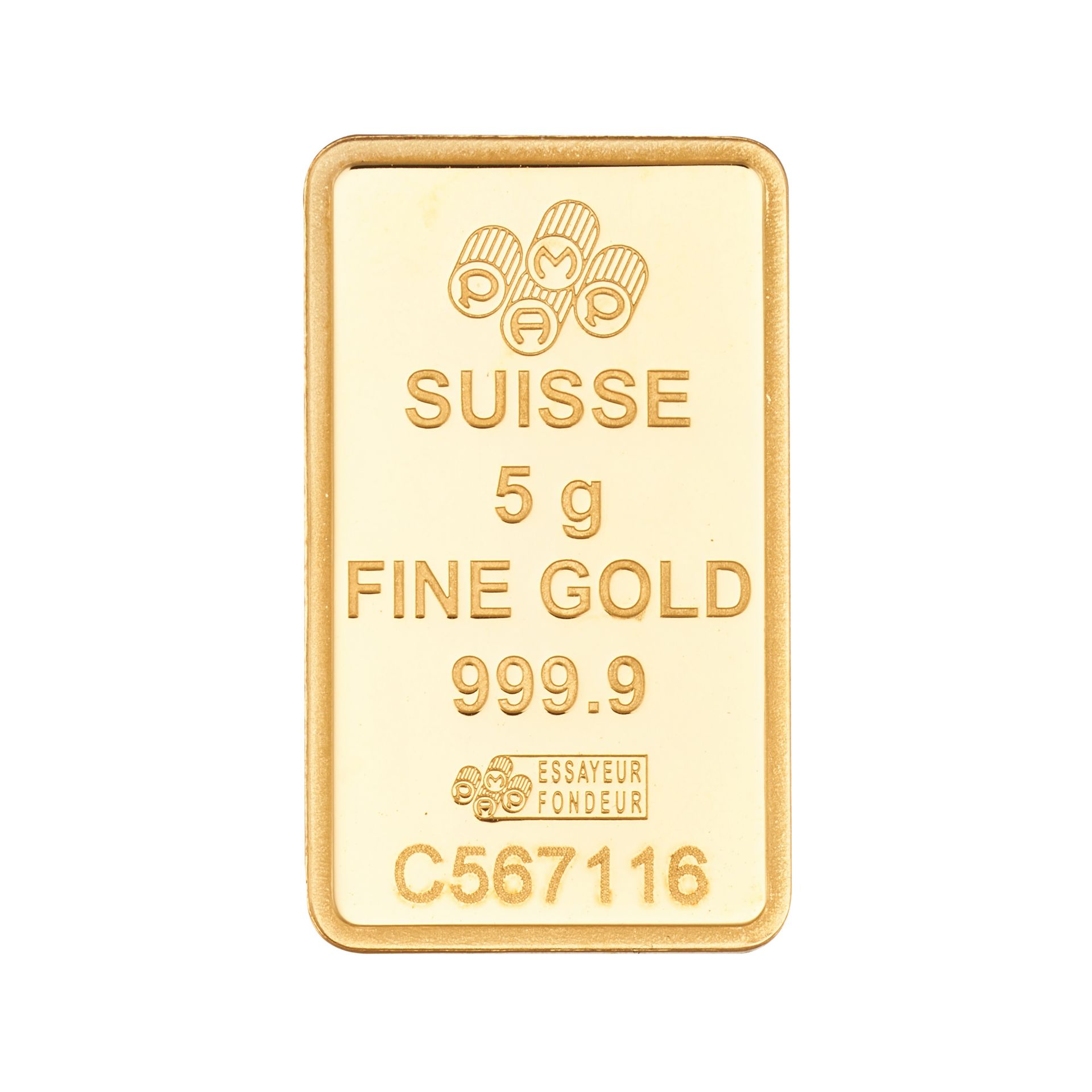 A 24CT GOLD BAR, 5.0g. - Image 2 of 2