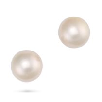 A PAIR OF FRESHWATER PEARL STUD EARRINGS each set