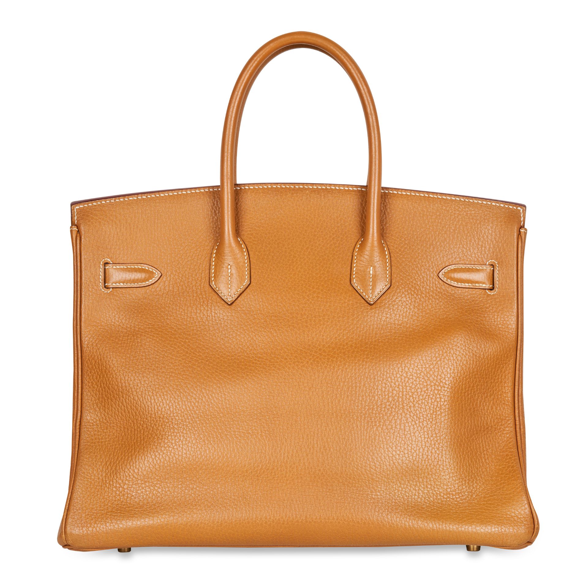 HERMES, A CAMEL BIRKIN 35 BAG Condition grade B-. Produced in 1999. 35cm long, 30cm high. Top h... - Bild 3 aus 4