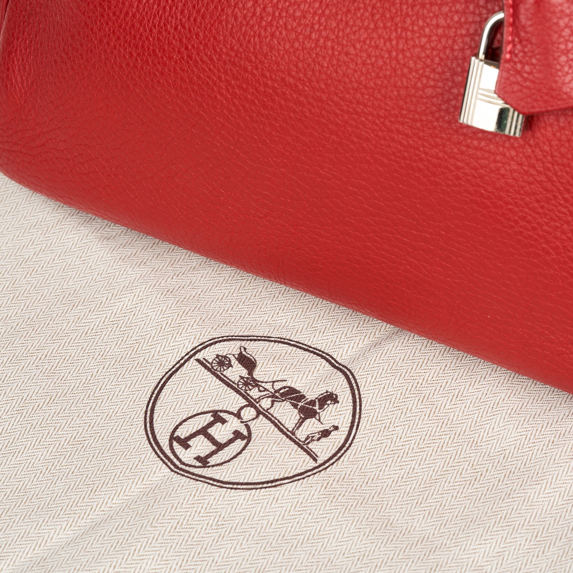 HERMÈS ROUGE GARANCE BIRKIN 30 BAG - Bild 5 aus 5