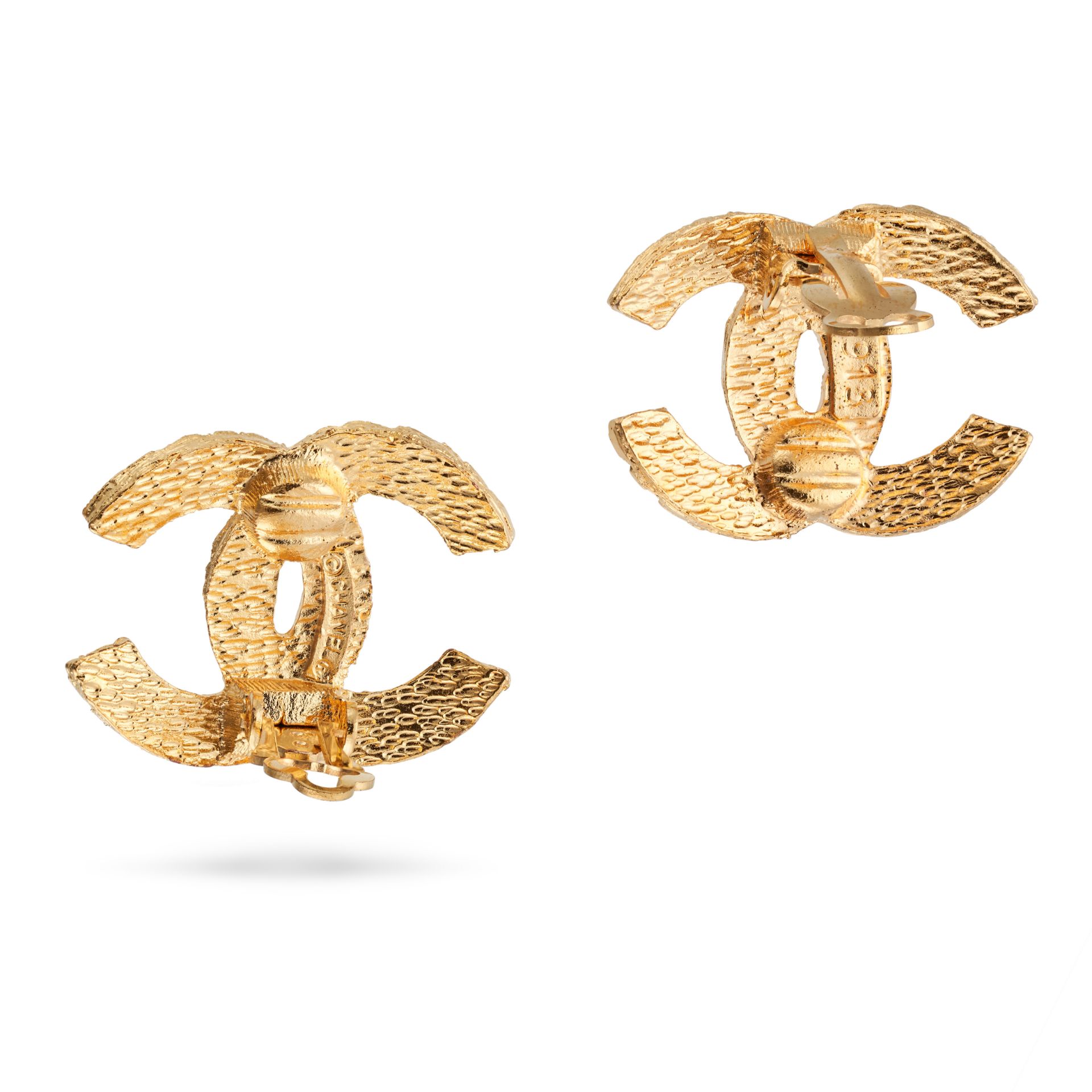 CHANEL CLIP-ON EARRINGS - Image 2 of 2