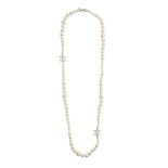 CHANEL FAUX PEARL NECKLACE