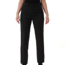 NO RESERVE ALEXANDER MCQUEEN BLACK TROUSERS