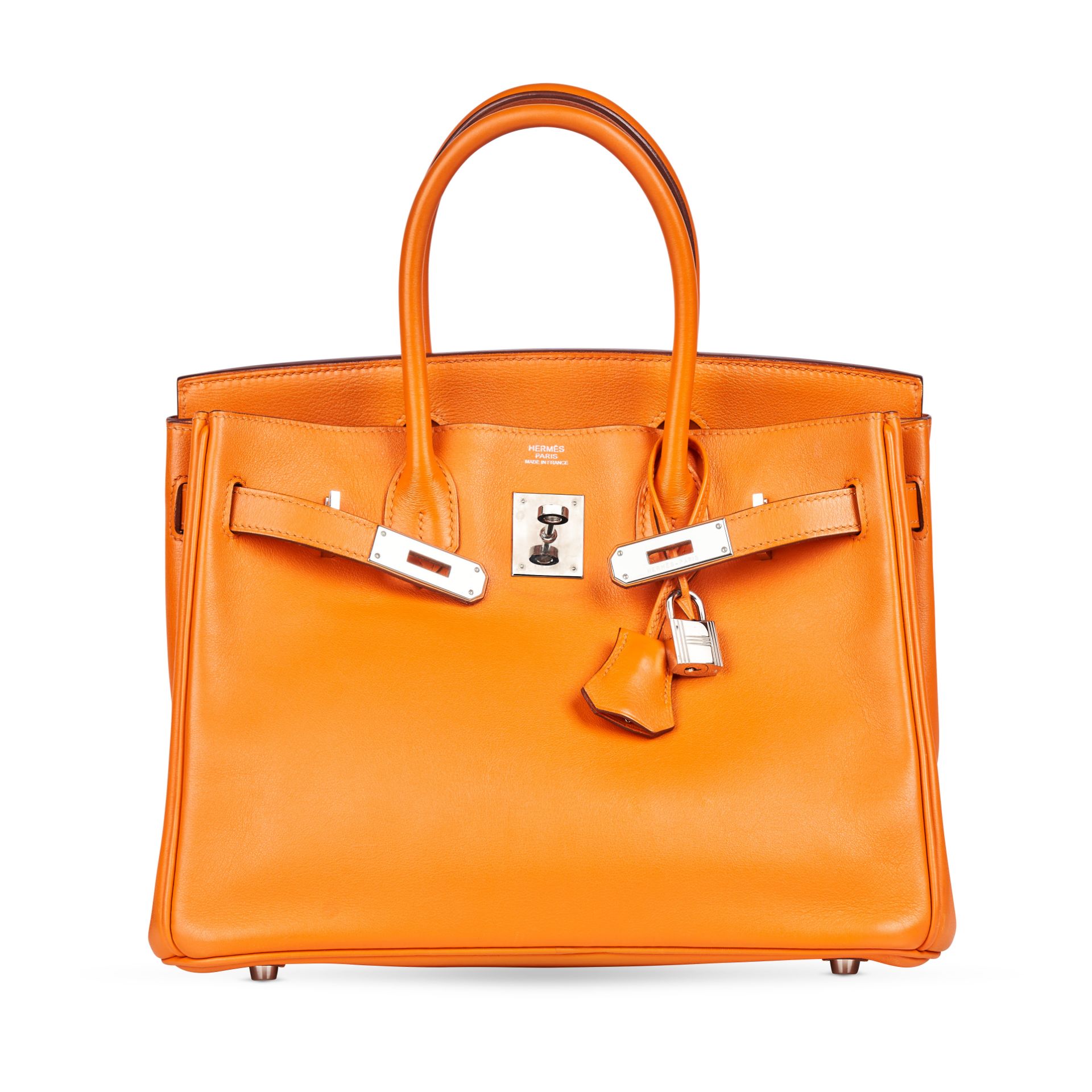 HERMÈS ORANGE BIRKIN 30 BAG - Image 5 of 7