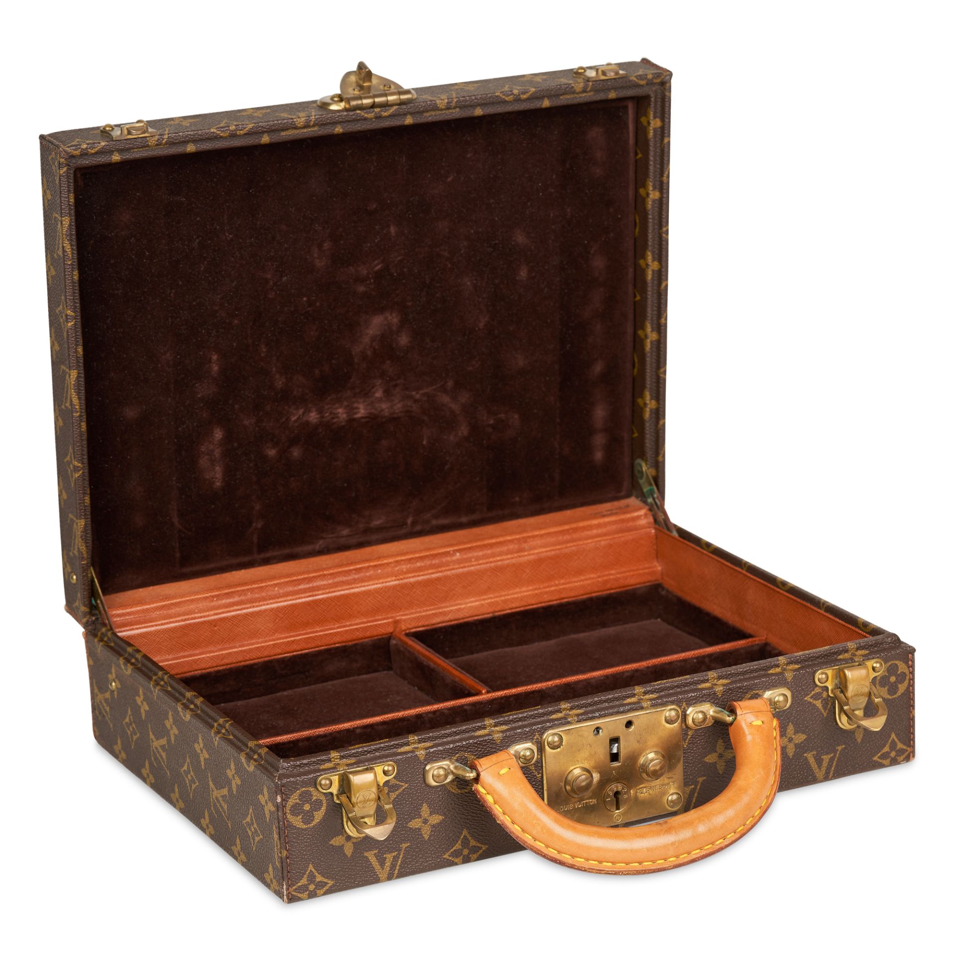 LOUIS VUITTON MONOGRAM BOITE BIJOUX JEWELLERY CASE - Image 3 of 4