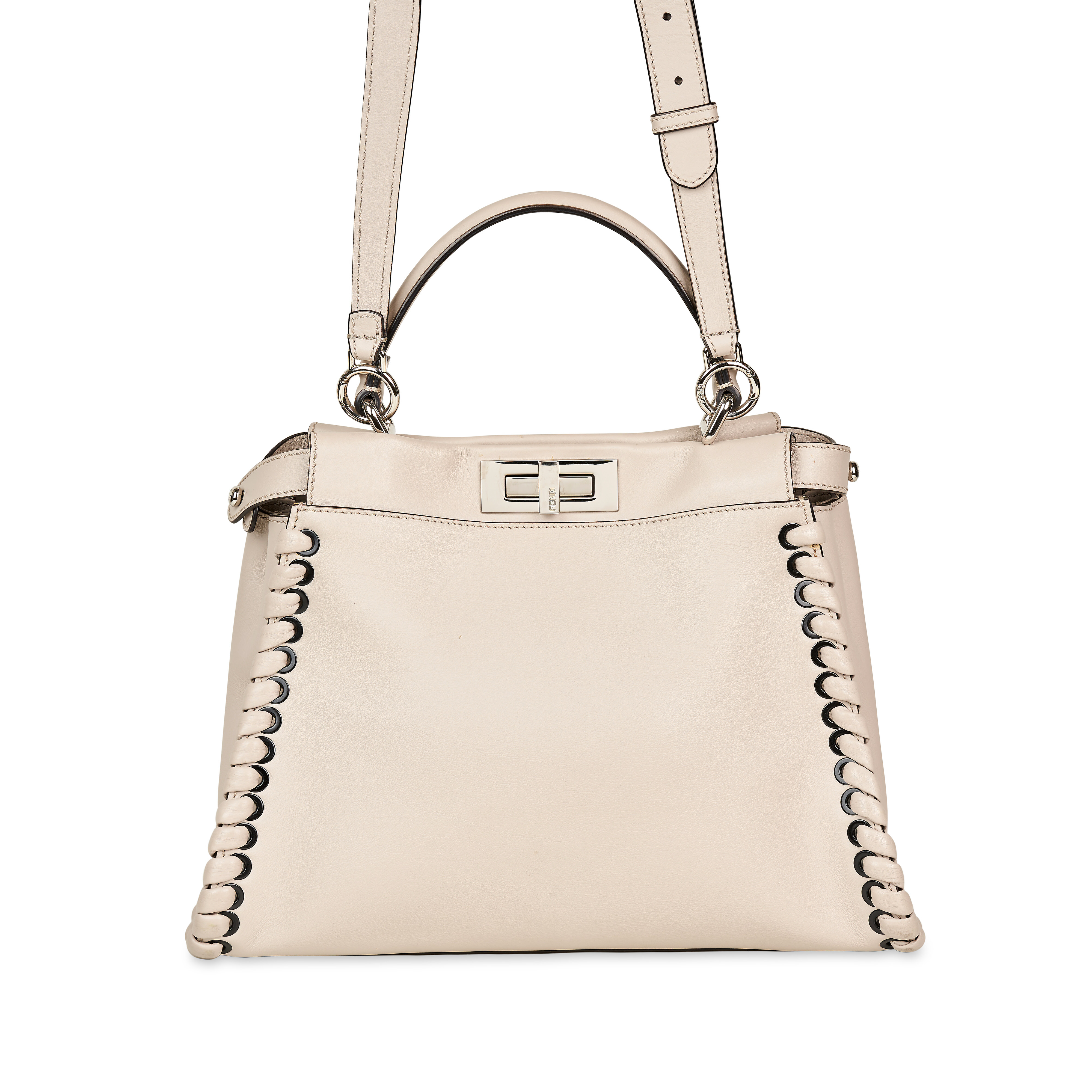 FENDI PEEKABOO LEATHER BAG