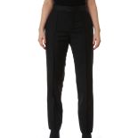 NO RESERVE ALEXANDER MCQUEEN BLACK TROUSERS