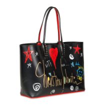 CHRISTIAN LOUBOUTIN CABATA PRINTED TOTE BAG