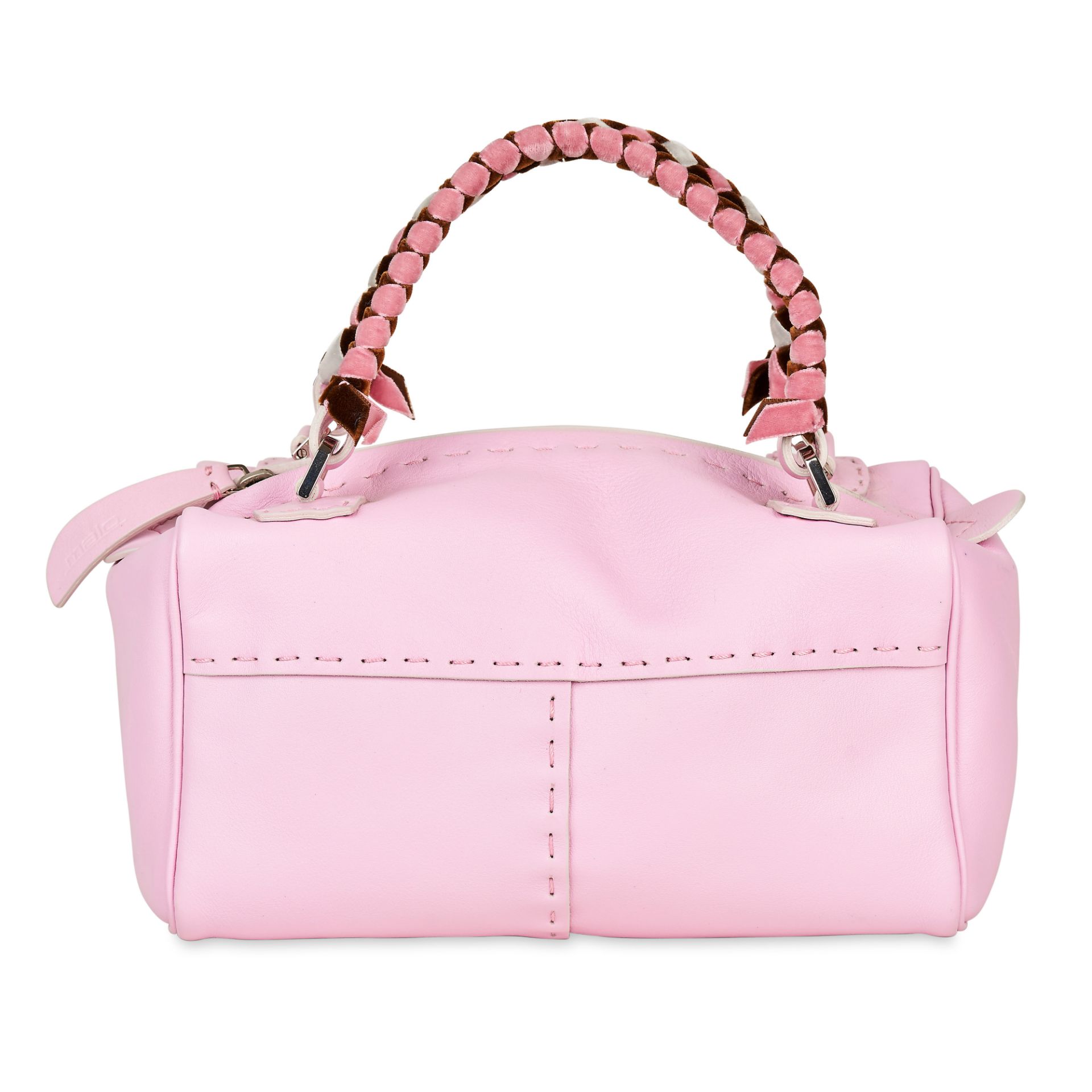 NO RESERVE MALO PINK LEATHER BAG - Image 2 of 3