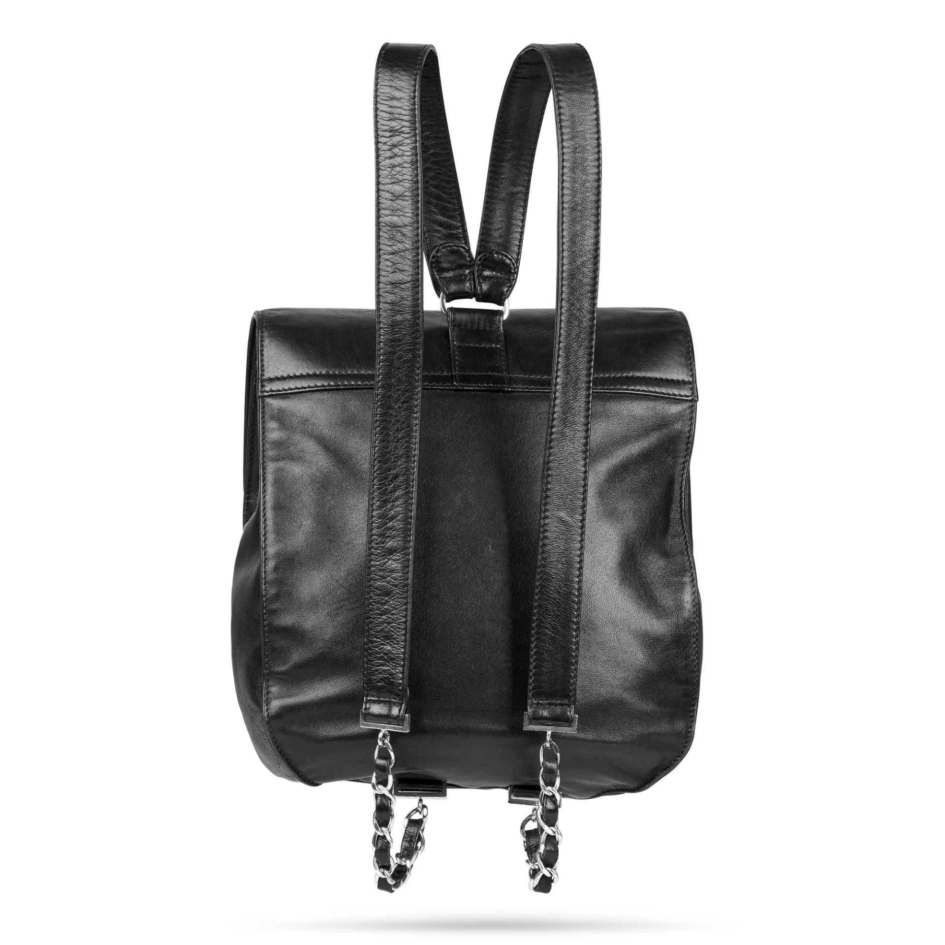 CHANEL VINTAGE LEATHER BACKPACK - Bild 3 aus 3