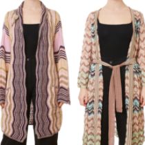 NO RESERVE TWO MISSONI LONG CARDIGANS