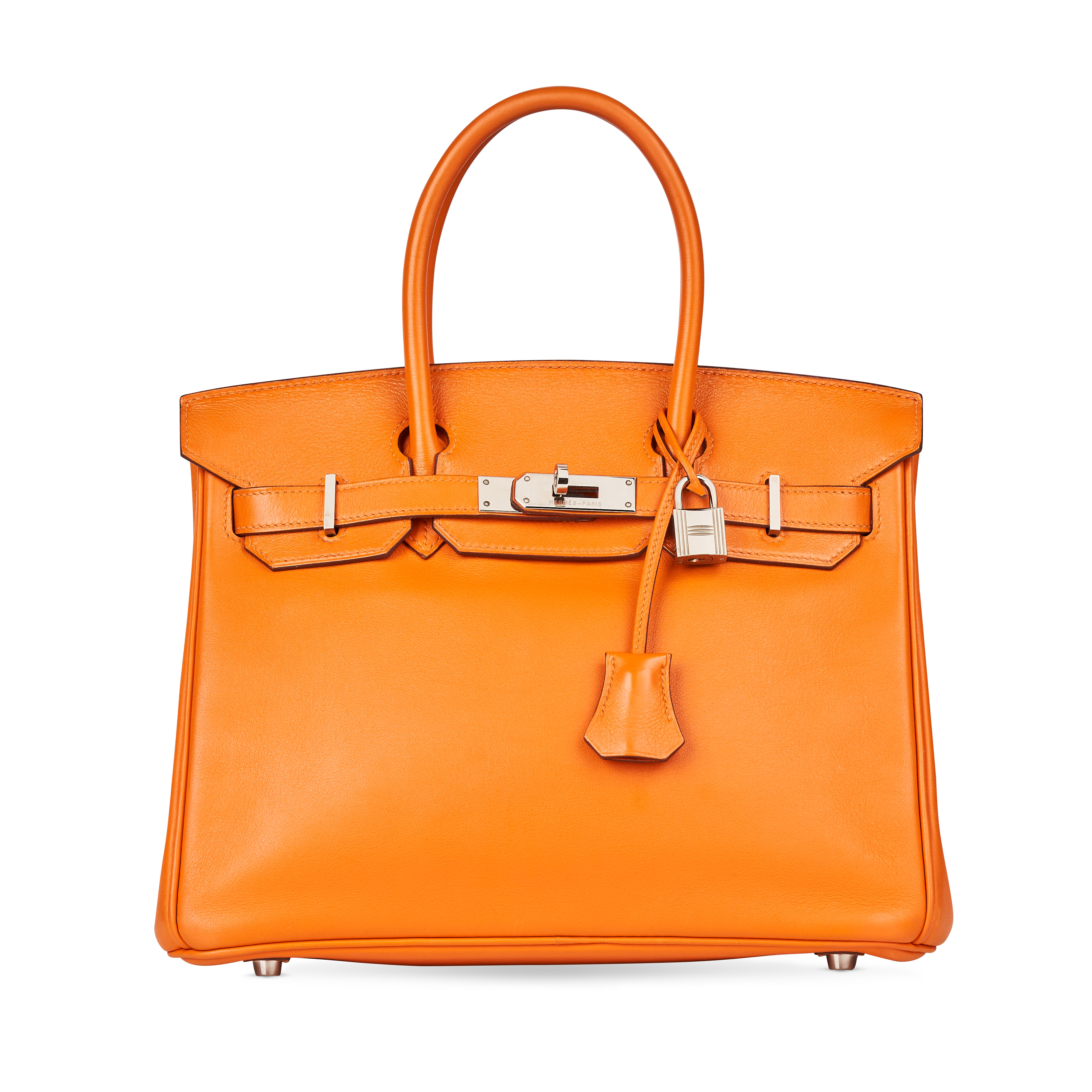 HERMÈS ORANGE BIRKIN 30 BAG