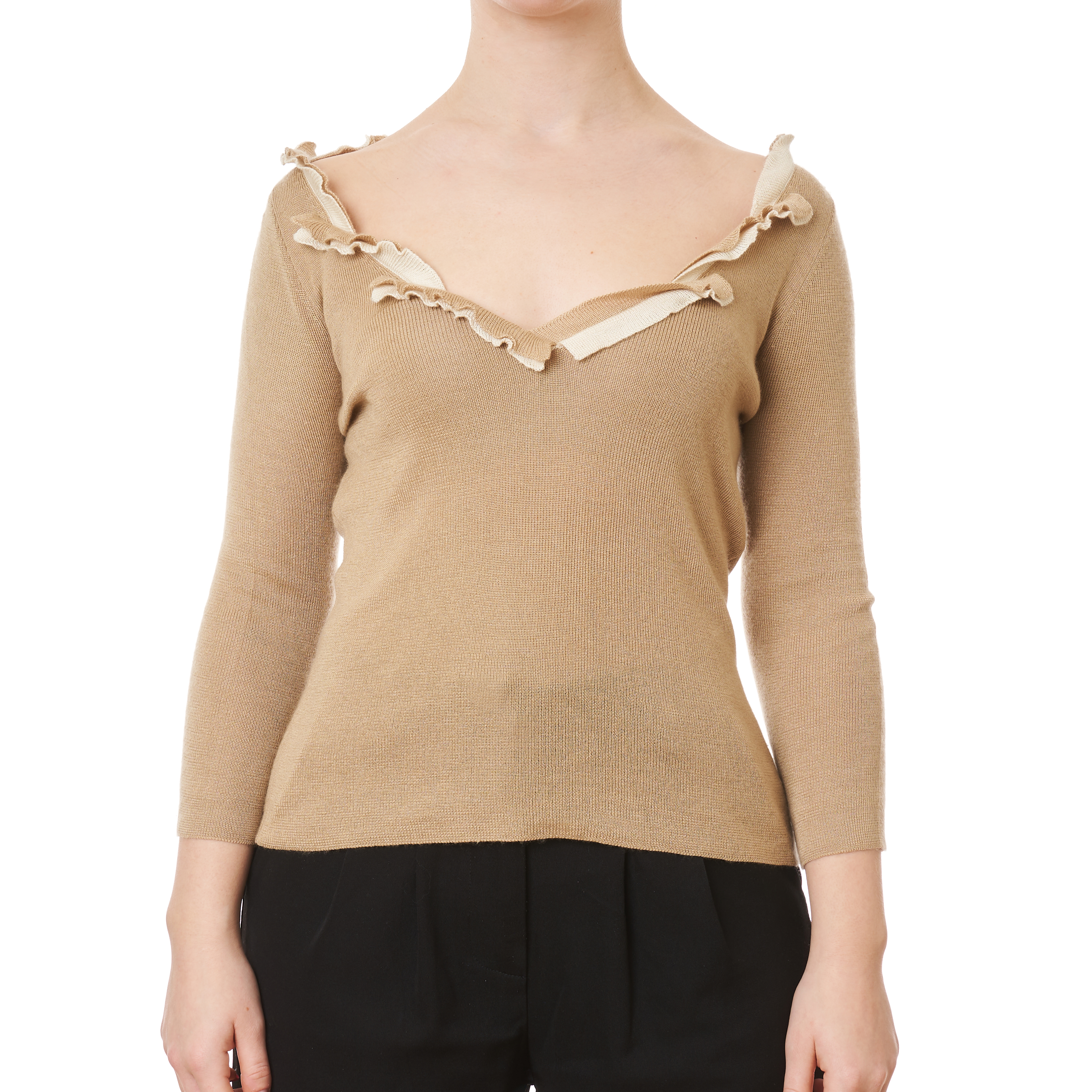 NO RESERVE TWO PRADA CASHMERE AND SILK TOPS - Image 2 of 4