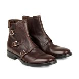 NO RESERVE ALEXANDER MCQUEEN MENS 3-BUCKLE COLUMBIA BOOTS