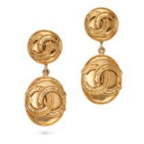 CHANEL VINTAGE CLIP-ON EARRINGS