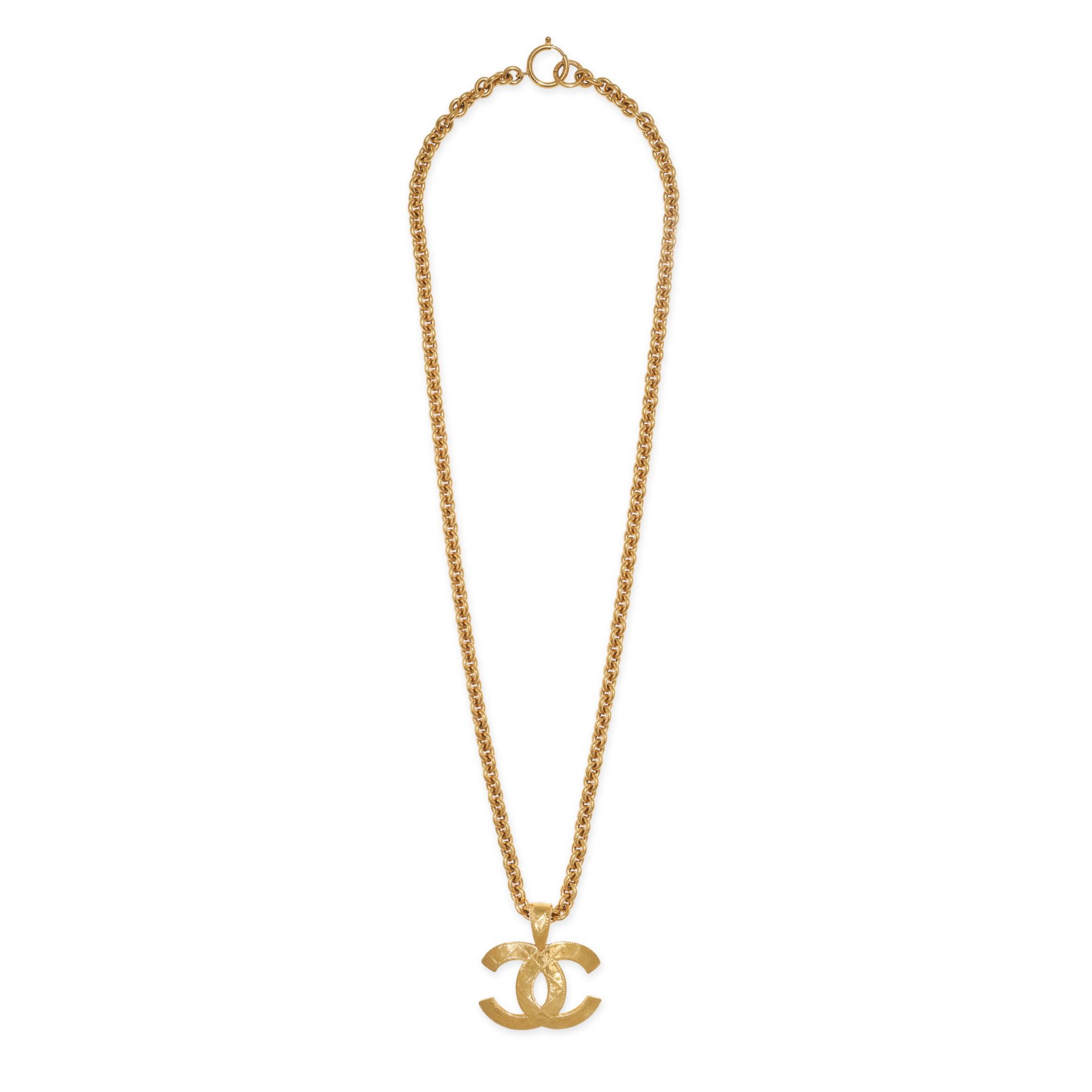 CHANEL VINTAGE PENDANT AND CHAIN - Bild 3 aus 3