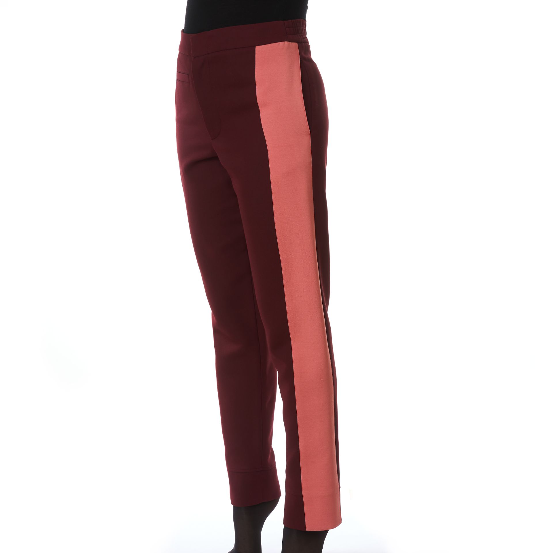 NO RESERVE ALEXANDER MCQUEEN TWO-TONE TROUSERS - Image 2 of 3