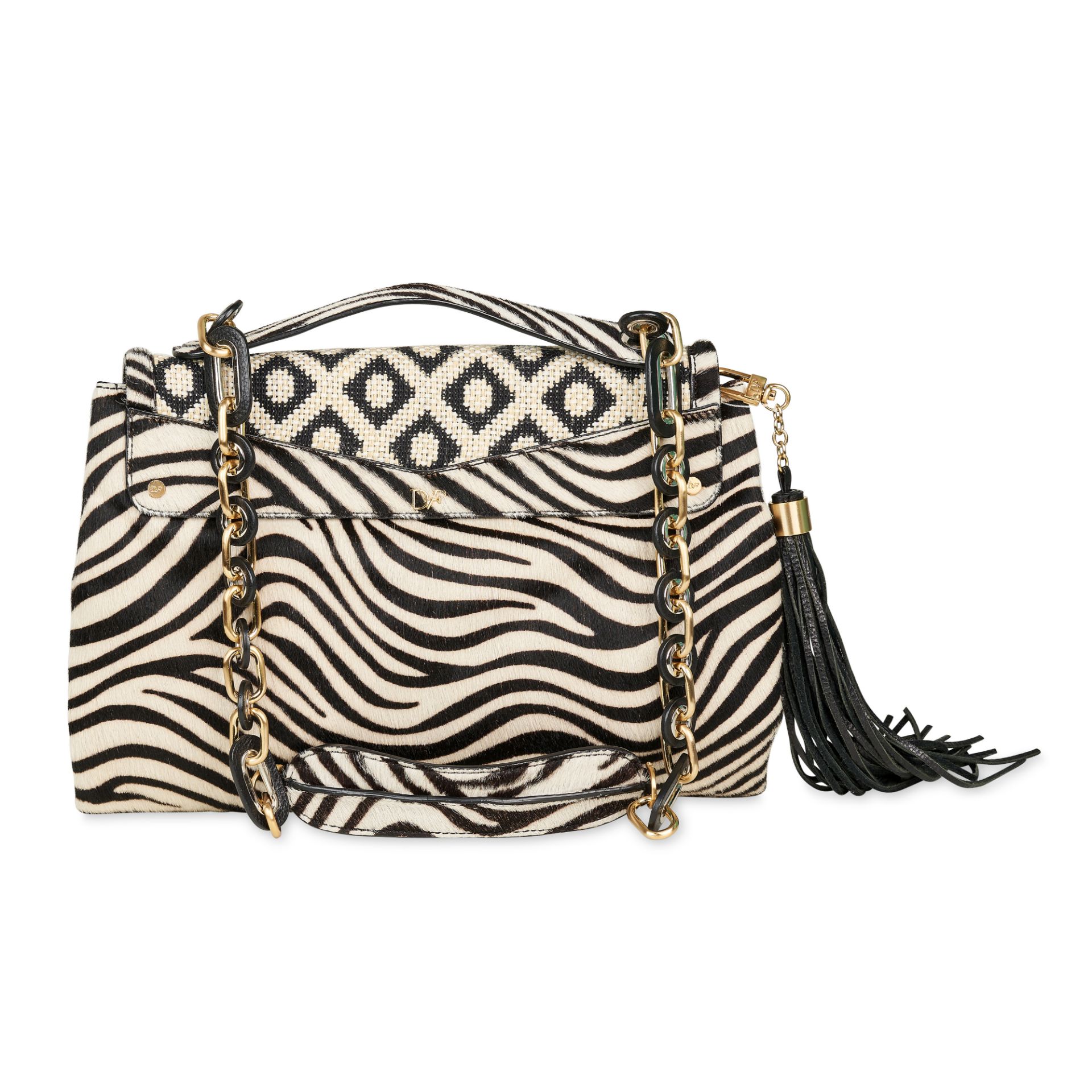 DIANE VON FURSTENBERG ZEBRA PRINT BAG - Image 2 of 3