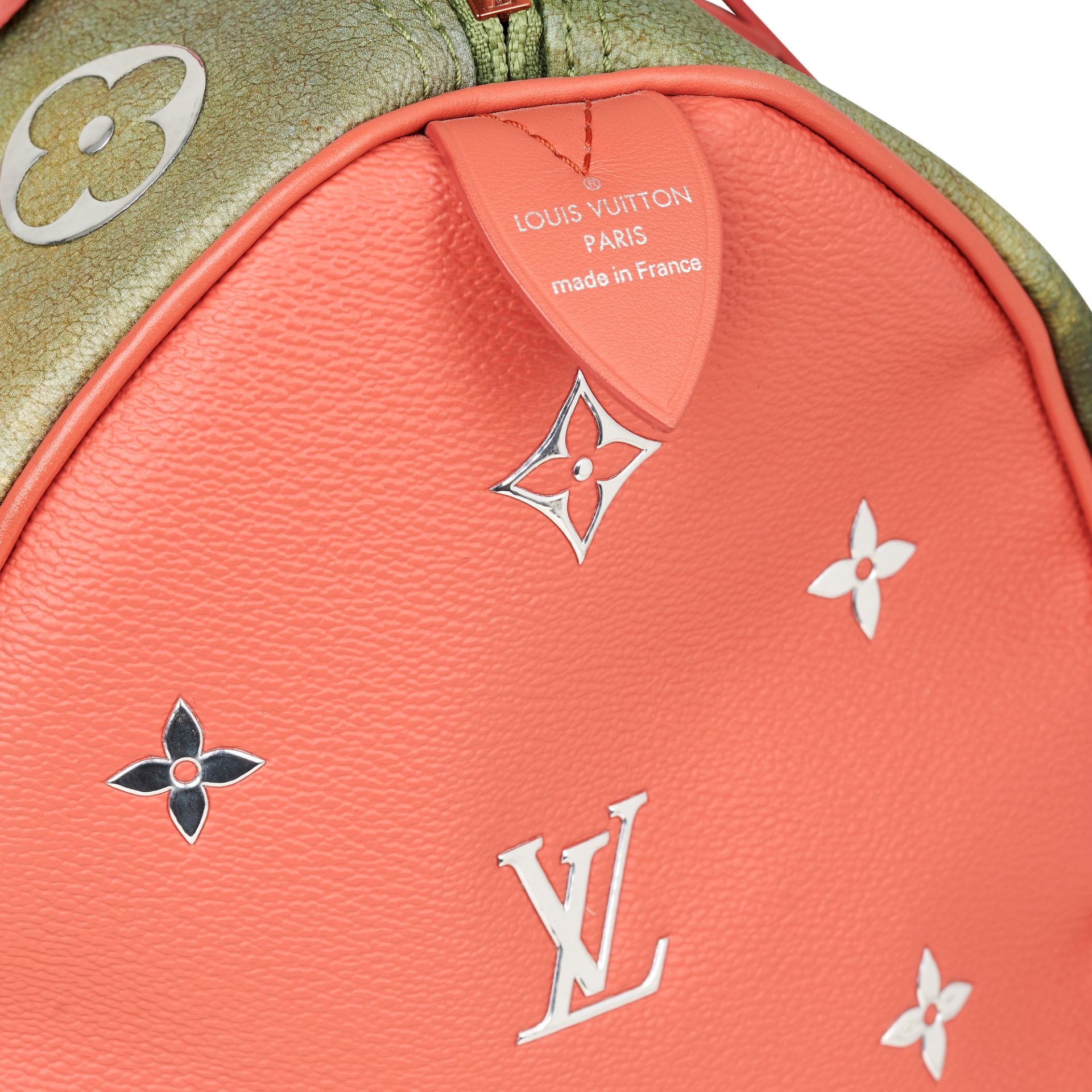 LOUIS VUITTON MASTERS JEFF KOONS DA VINCI MONA LISA SPEEDY 30 BAG - Bild 3 aus 3