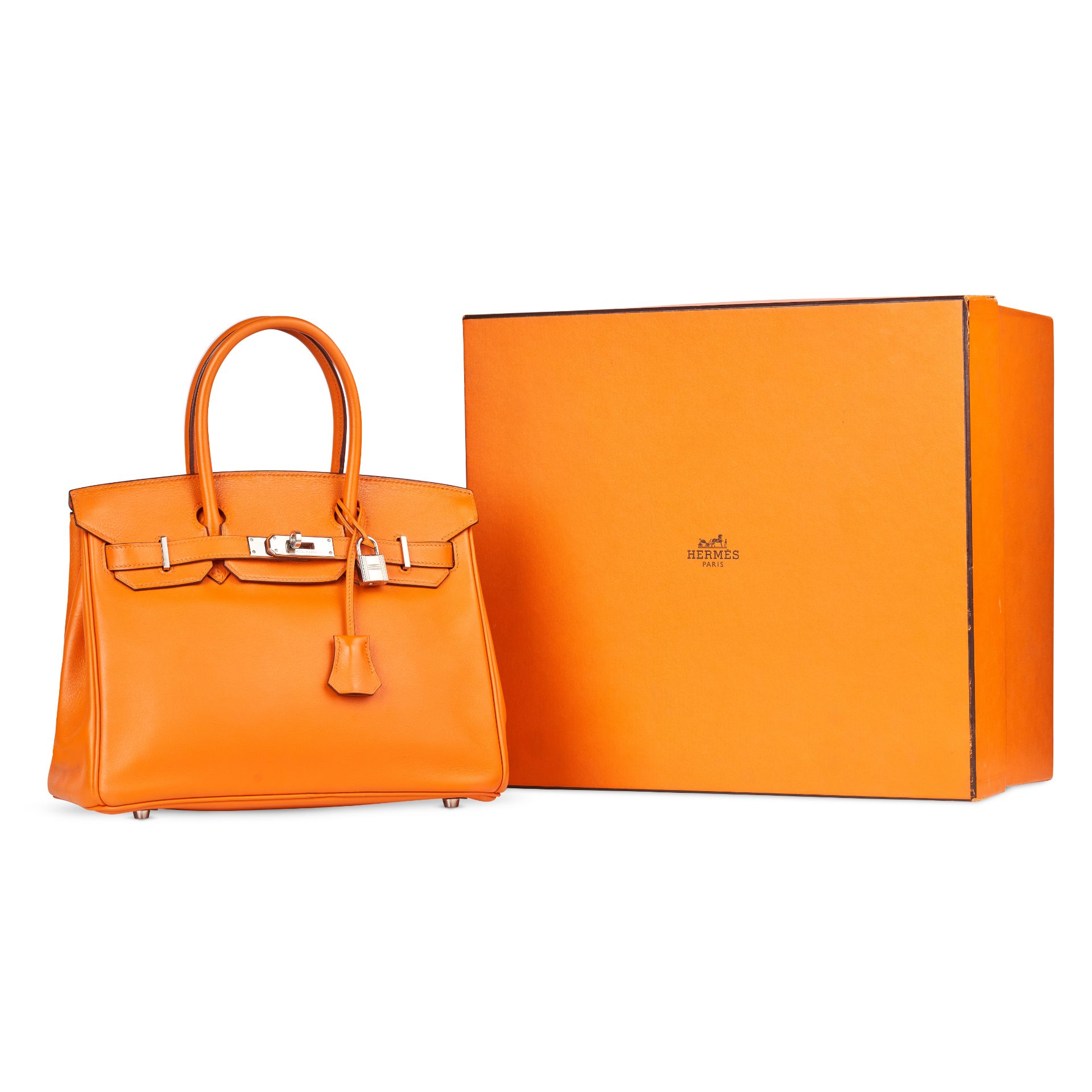 HERMÈS ORANGE BIRKIN 30 BAG - Image 2 of 7