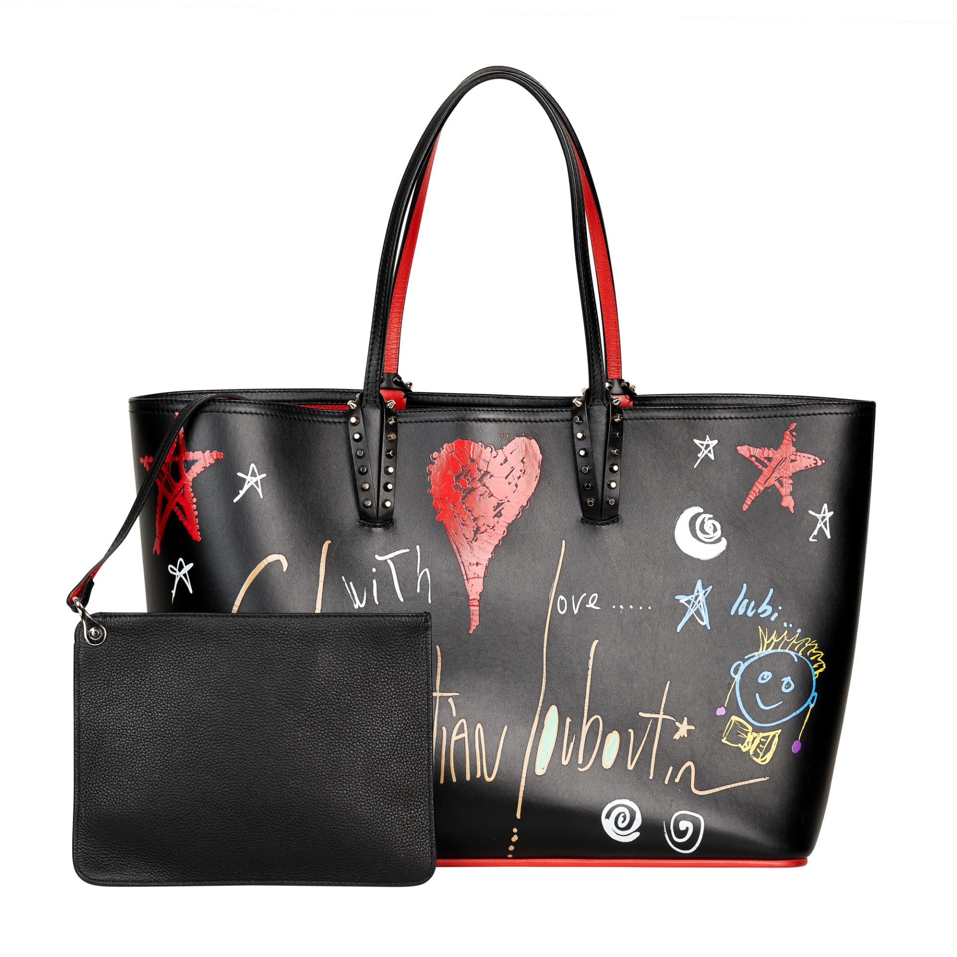 CHRISTIAN LOUBOUTIN CABATA PRINTED TOTE BAG - Image 2 of 5