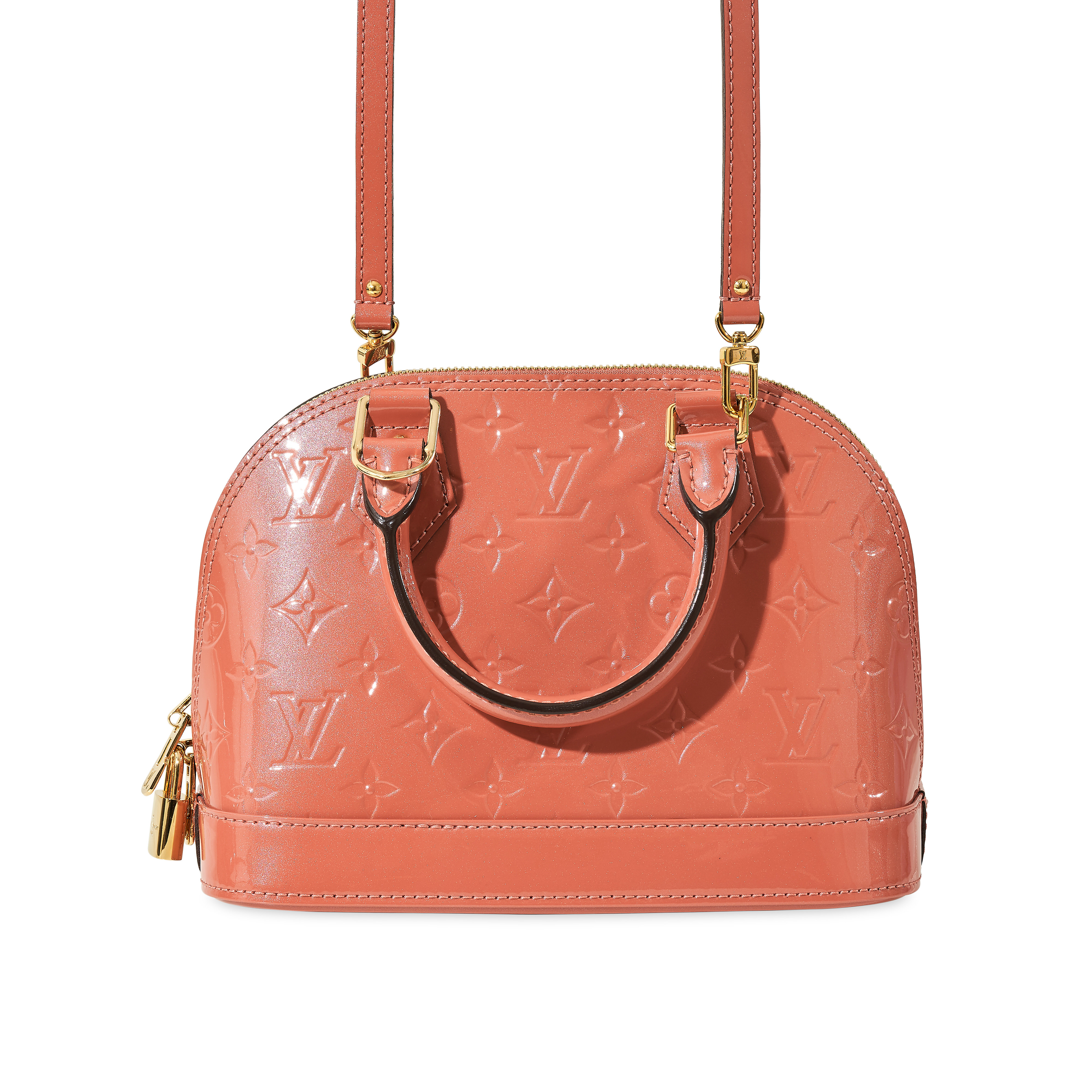 LOUIS VUITTON VERNIS ALMA BB BAG - Image 4 of 4