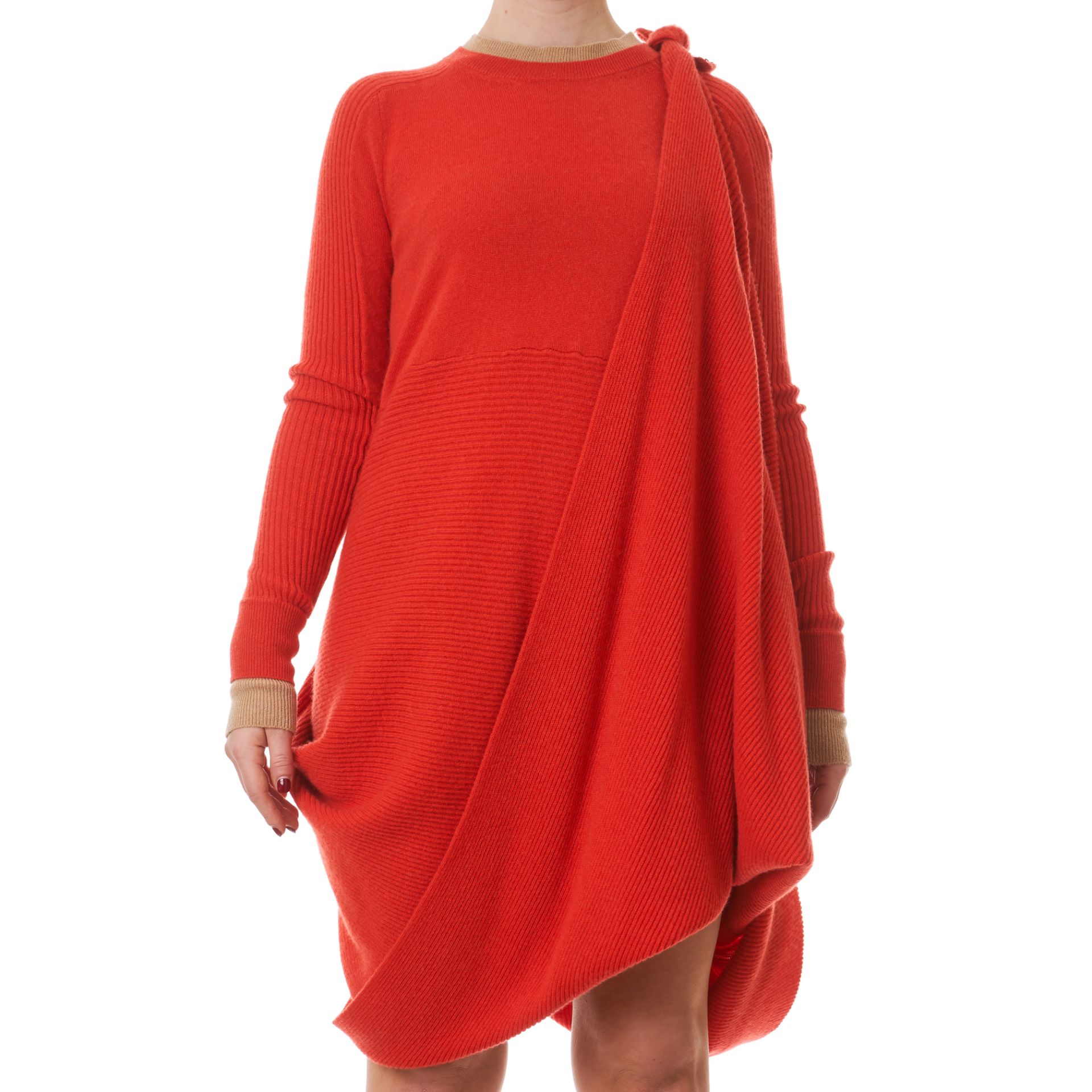 NO RESERVE ALEXANDER MCQUEEN TRAPEZE KNIT DRESS