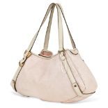 NO RESERVE GUCCI GUCCISIMA CANVAS ABBEY BAG