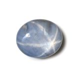 NO RESERVE - AN UNMOUNTED STAR SAPPHIRE cabochon cut, 25.50 carats.