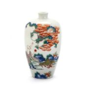 A CHINESE DOUCAI VASE