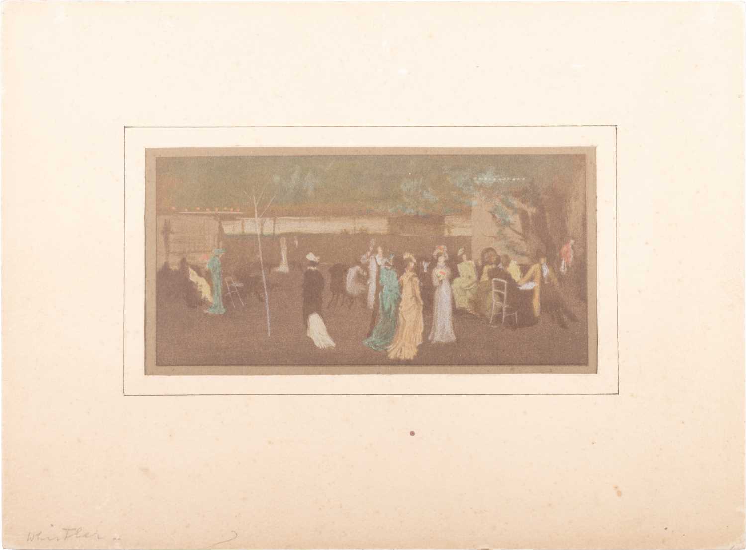 AFTER JAMES ABBOTT MCNEILL WHISTLER RBA (1834-1903) FOUR COLOUR LITHOGRAPHS - Image 4 of 7