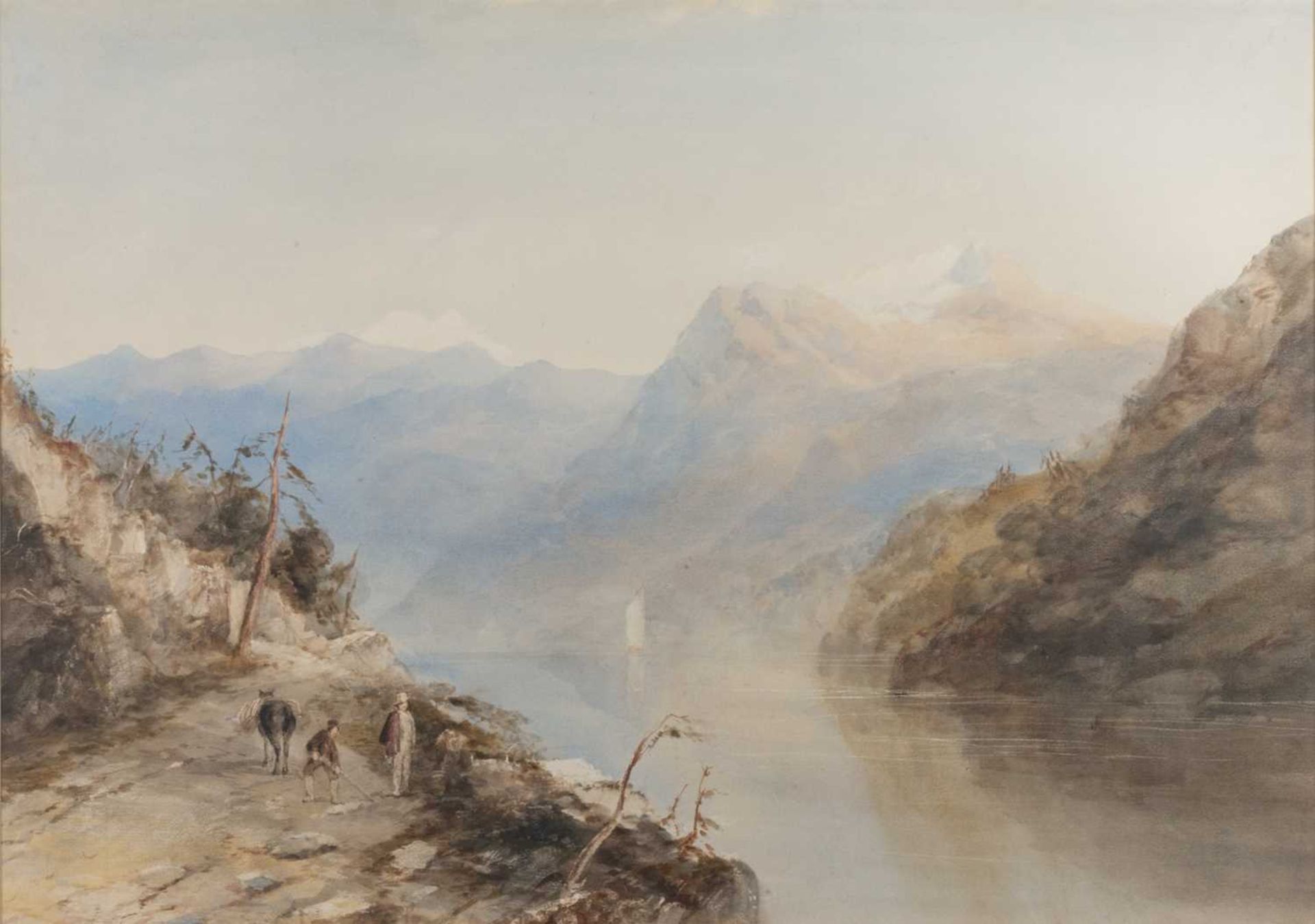 EDWARD TUCKER (C.1825-1909) LAKE LUCERNE