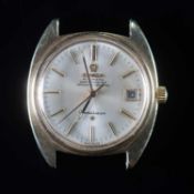 A GENTS GOLD PLATED OMEGA CONSTELLATION WATCH HEAD
